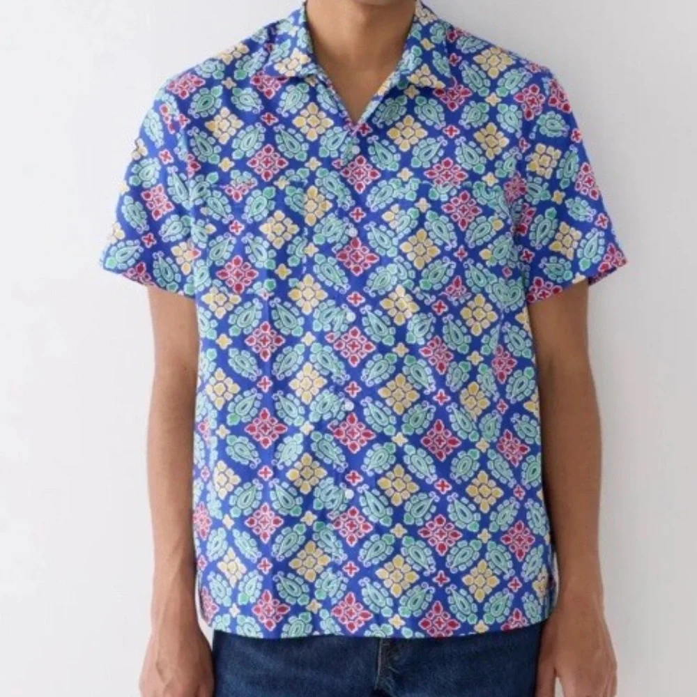 J. Crew Slub‎ Camp Short size Small